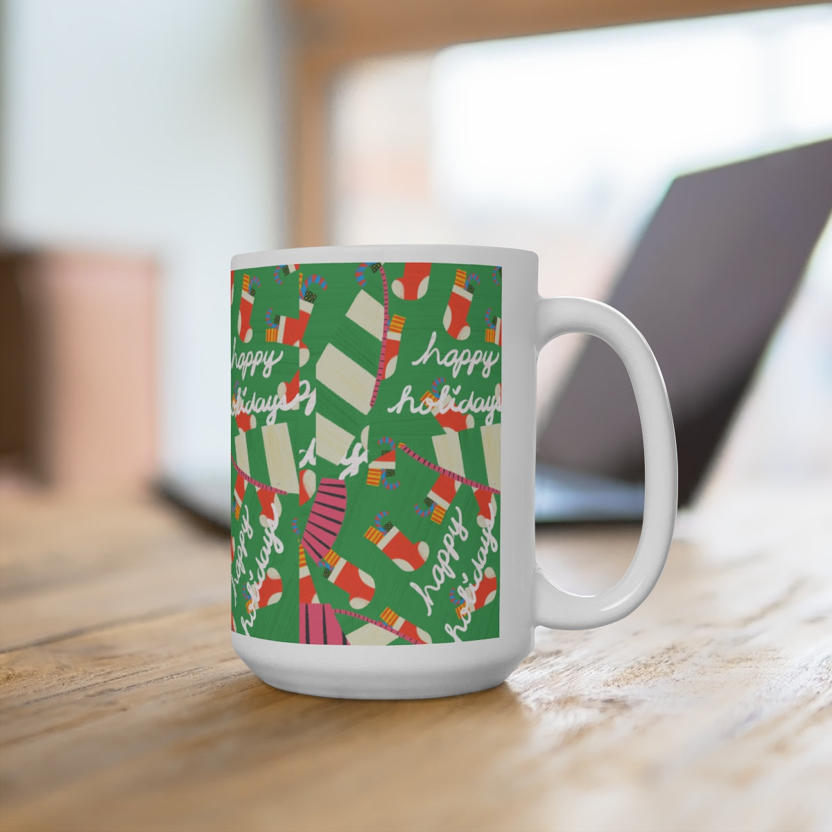 My Ugly Christmas Cup Ceramic Mug Funny Coffee Mug 15oz