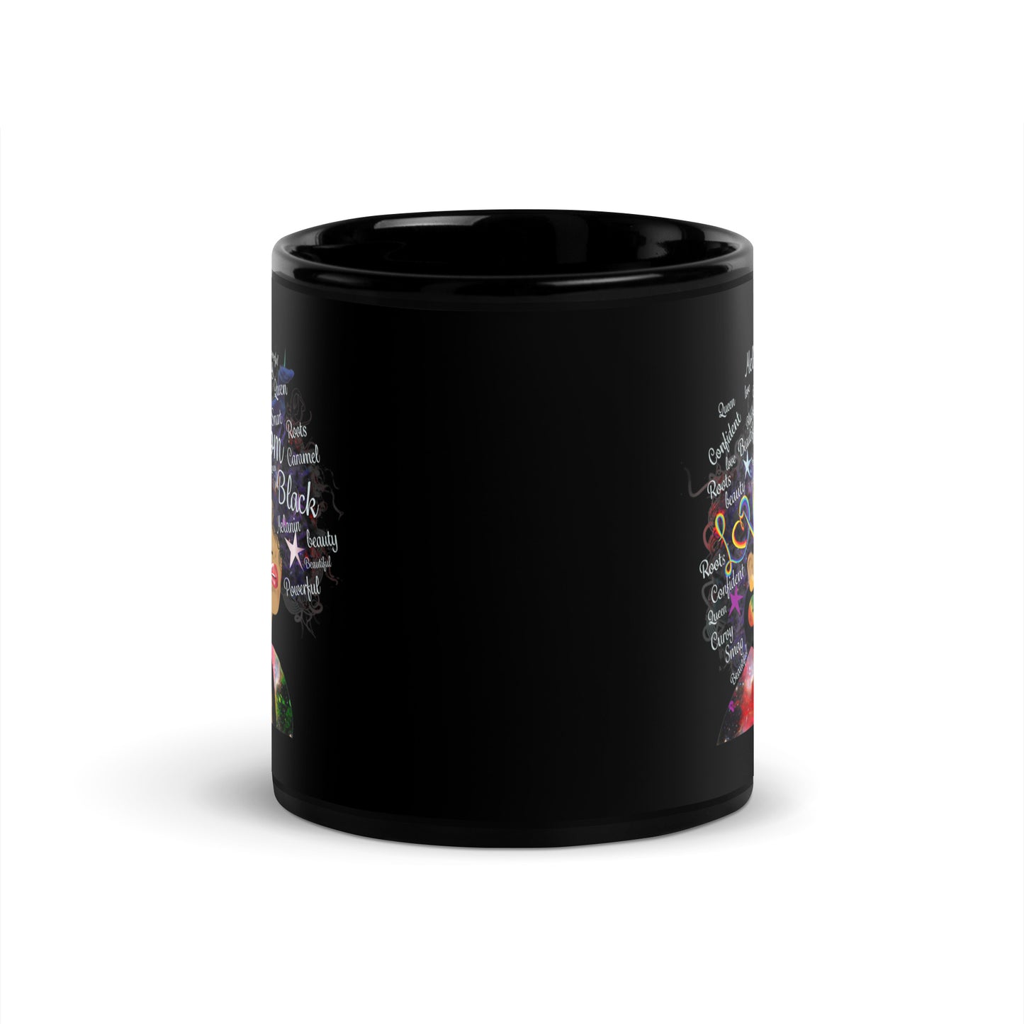 Black Girl Magic Inspirational Glossy Mug