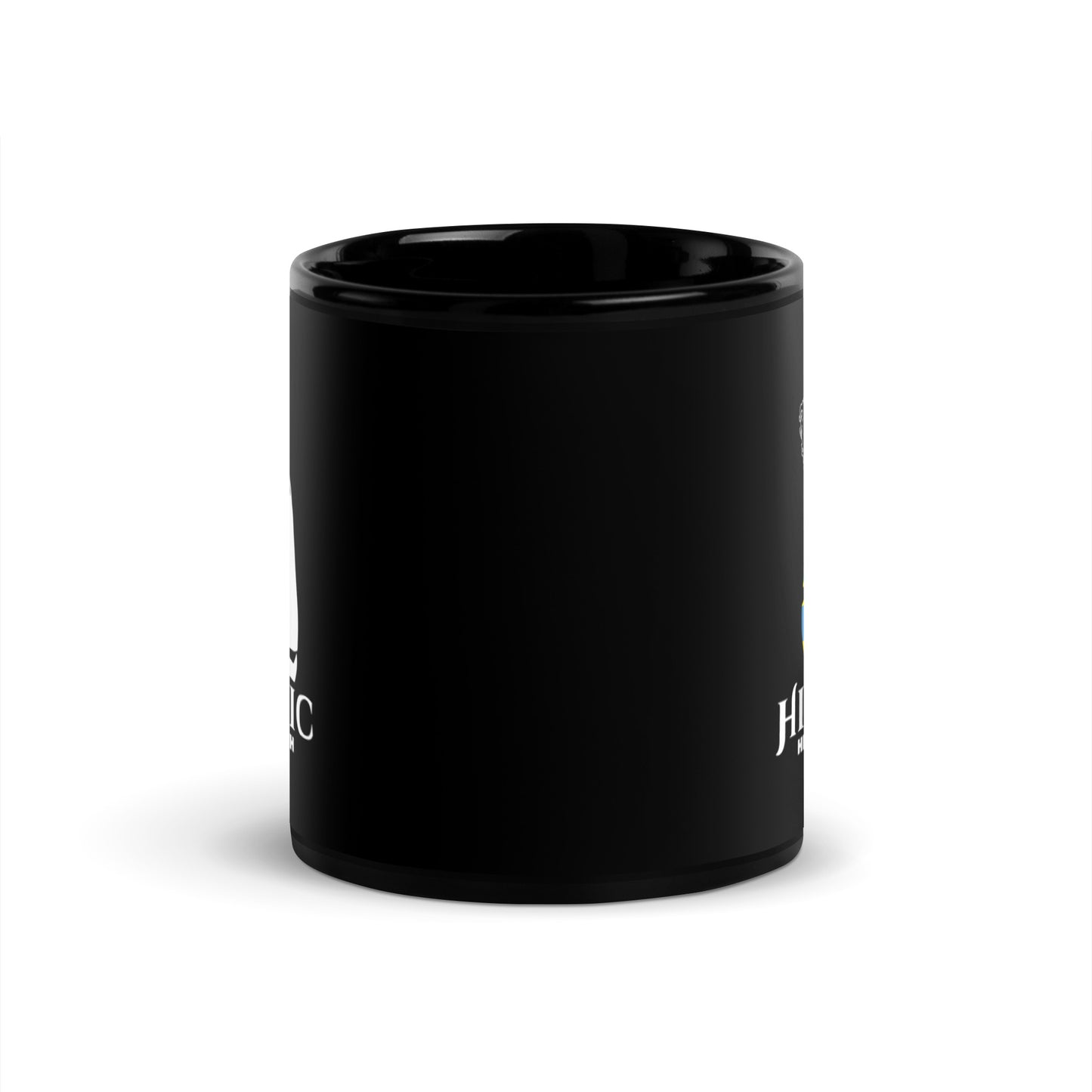 Hispanic Heritage Month Black Glossy Mug