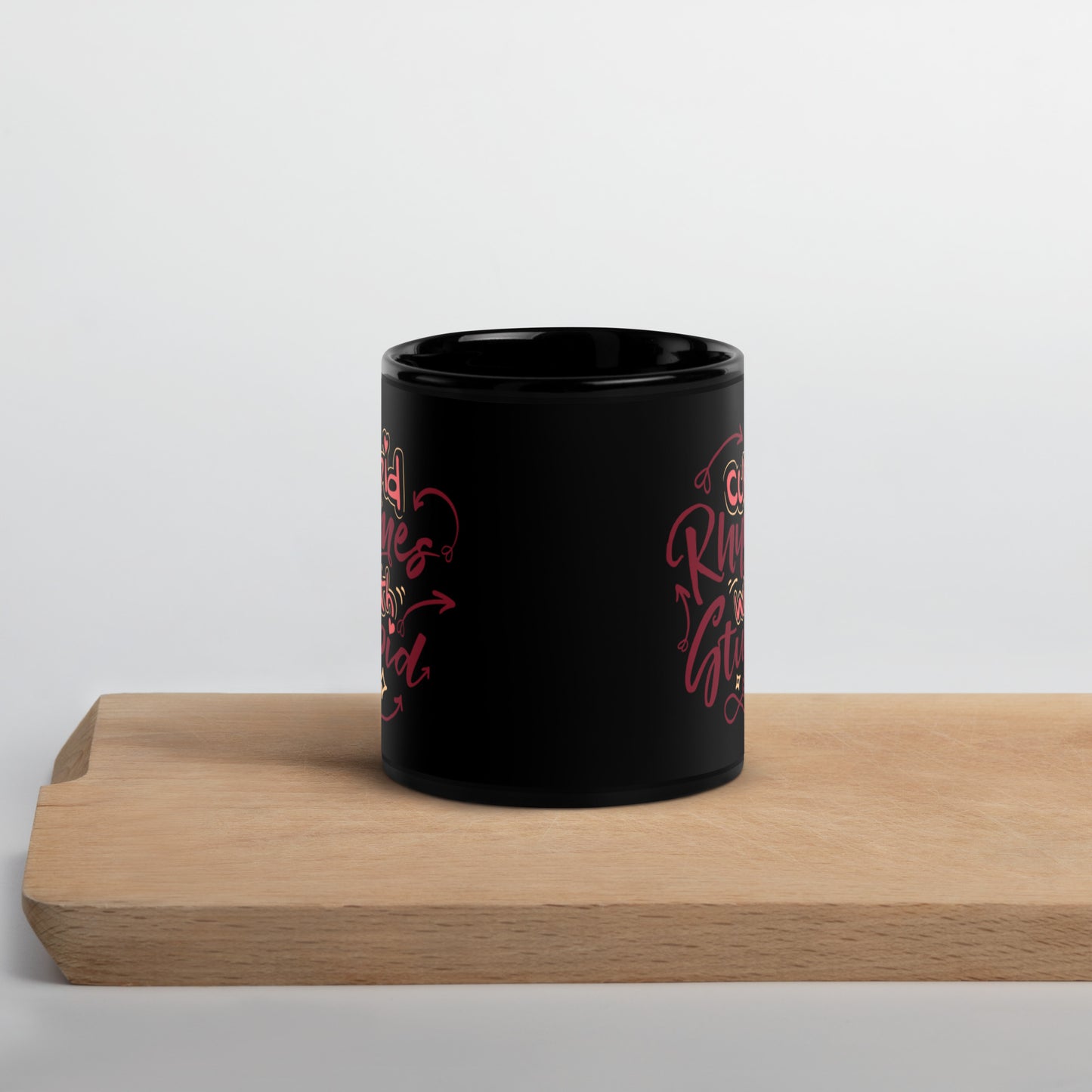 Black Glossy Mug