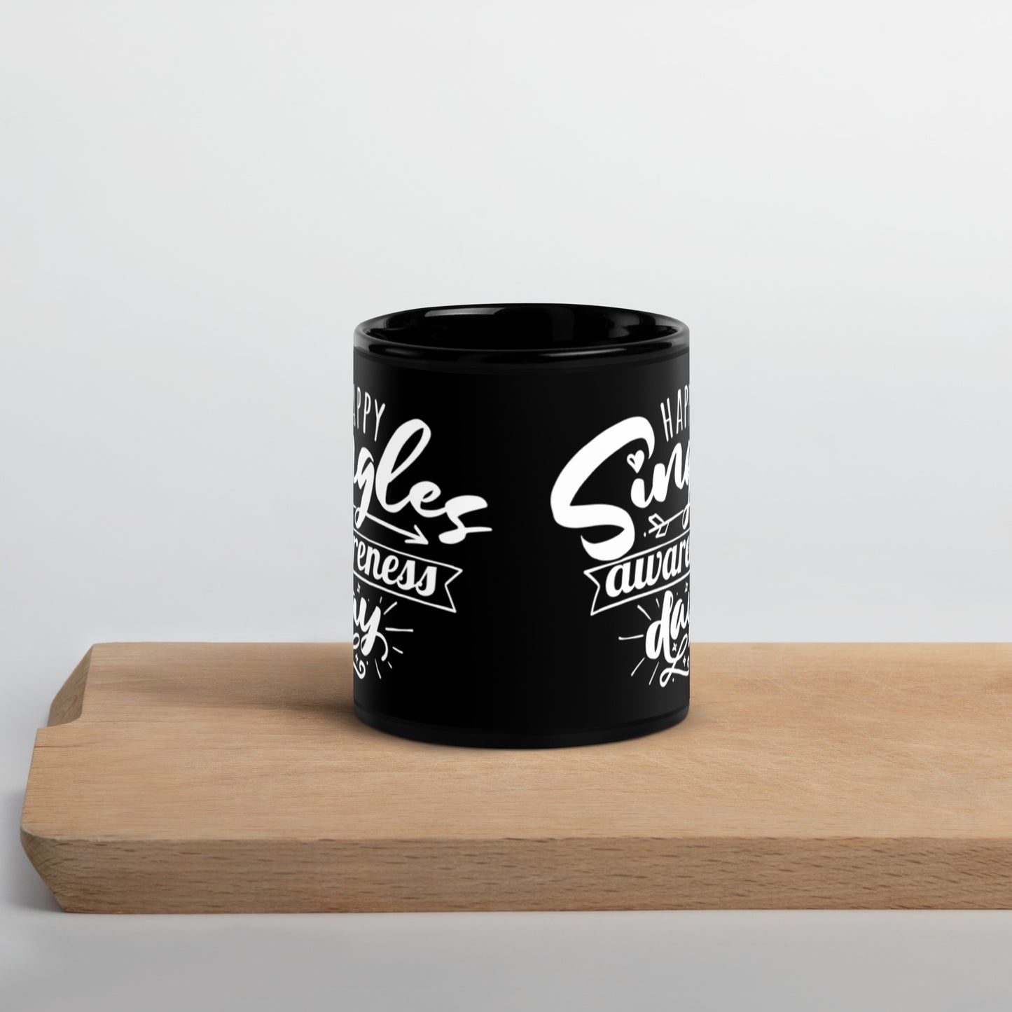 Black Glossy Mug