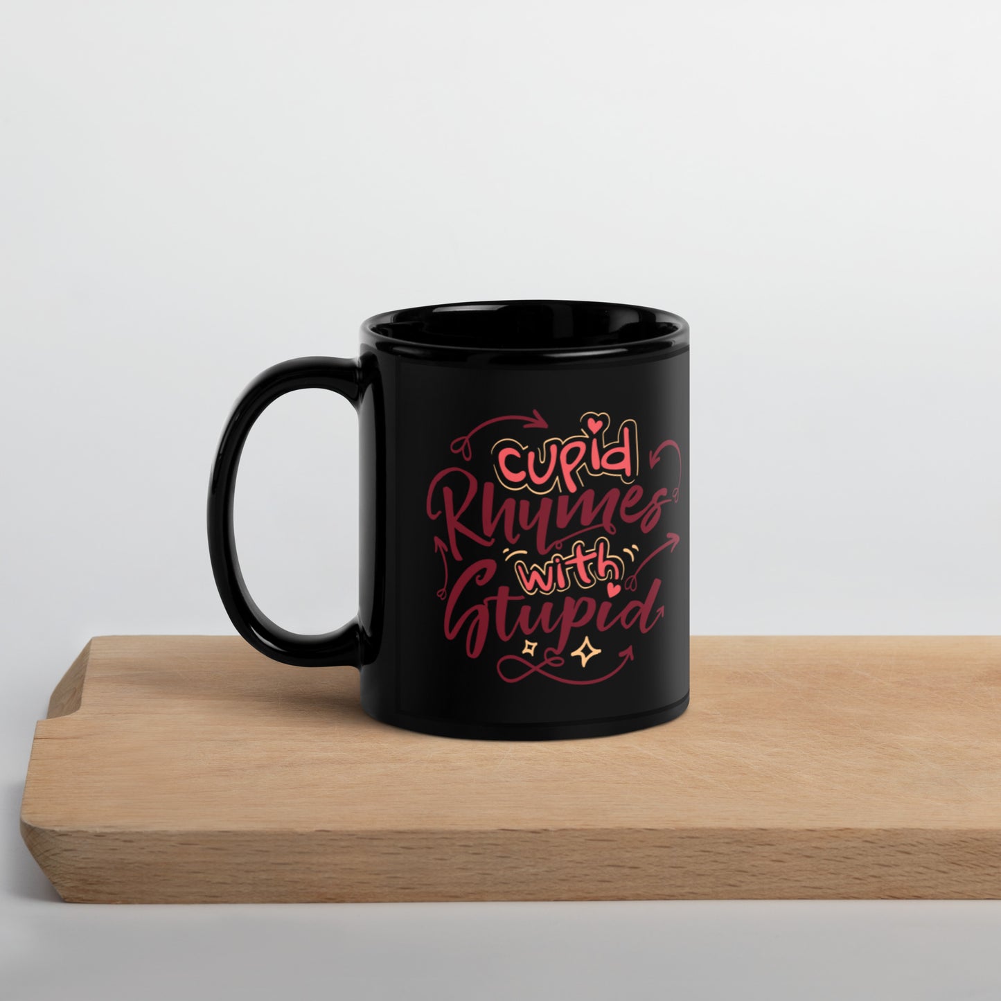 Black Glossy Mug