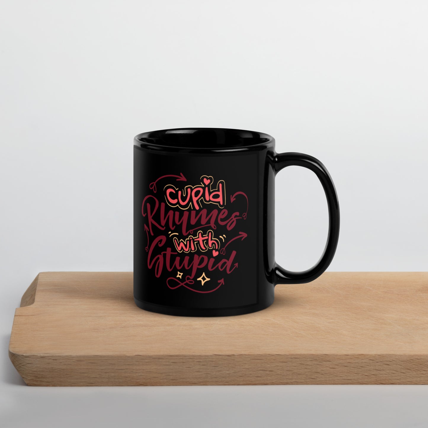 Black Glossy Mug