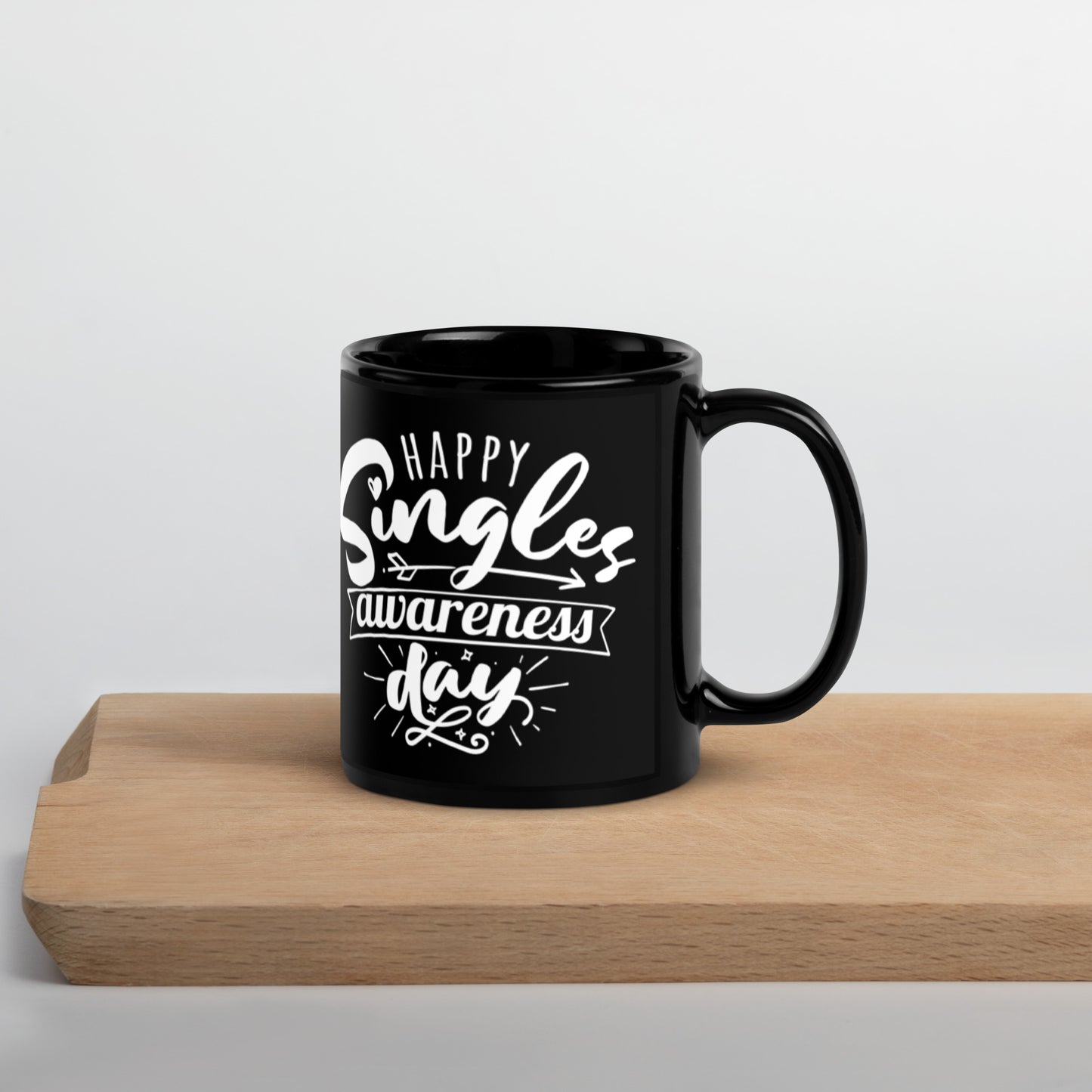 Black Glossy Mug