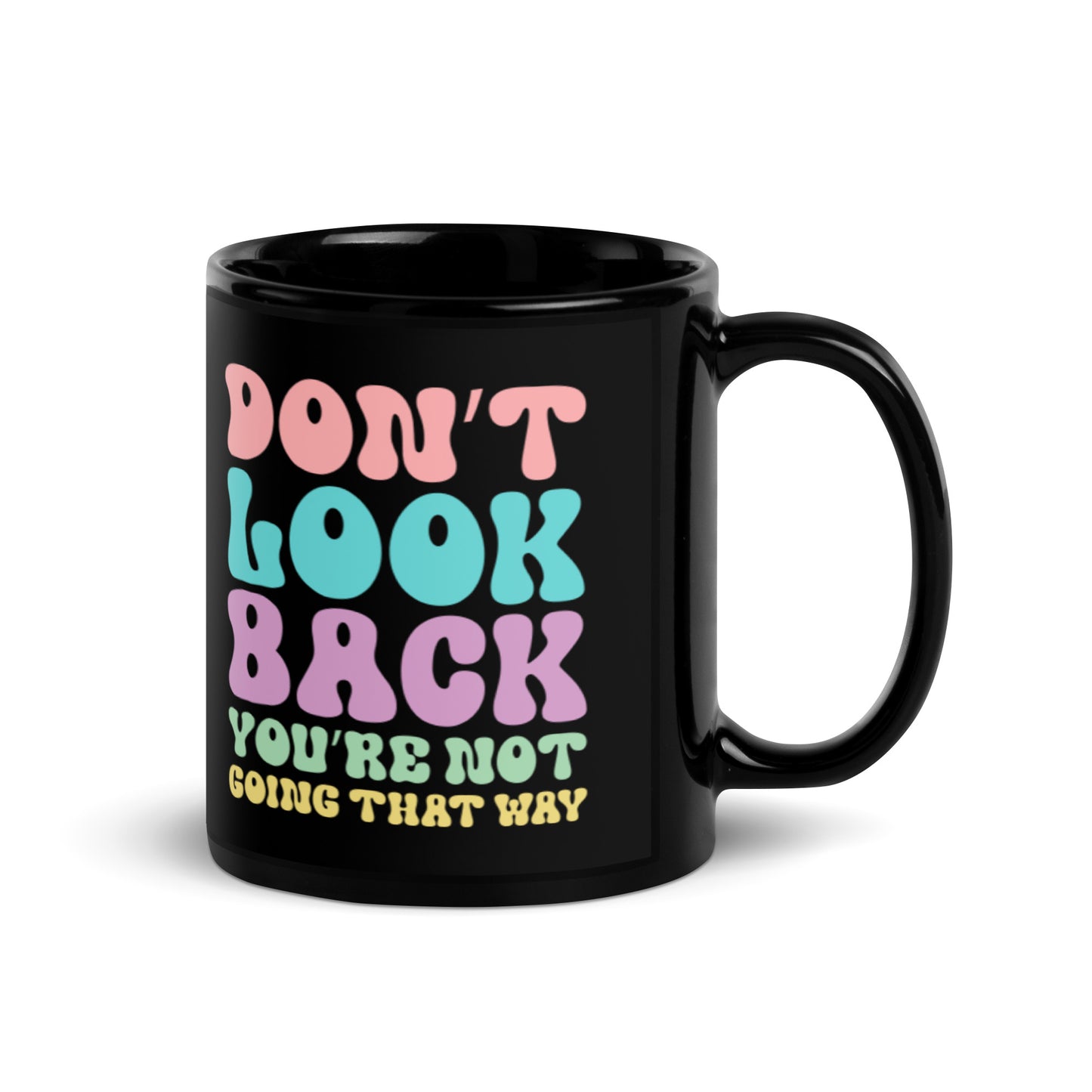 Black Glossy Mug