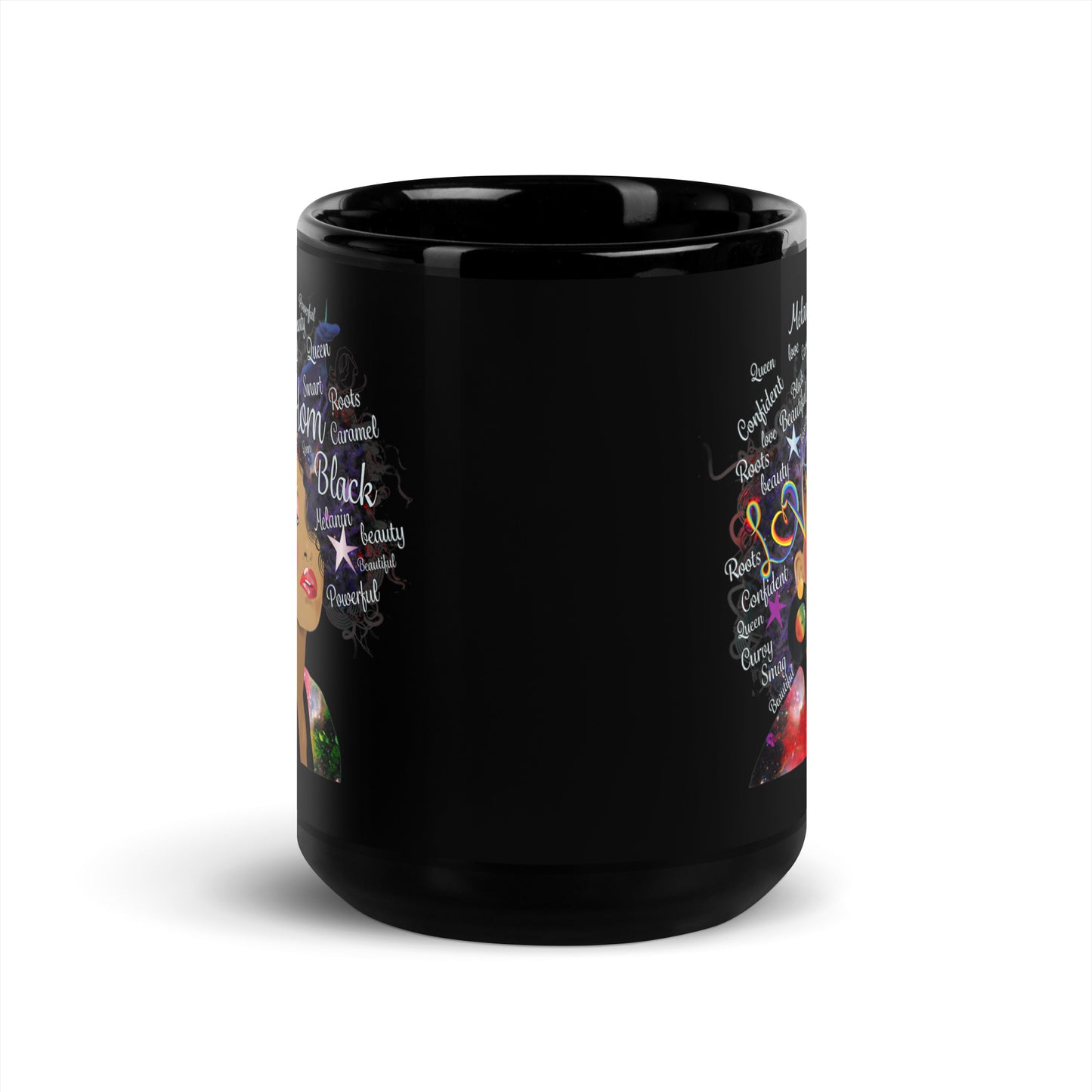 Black Girl Magic Inspirational Glossy Mug