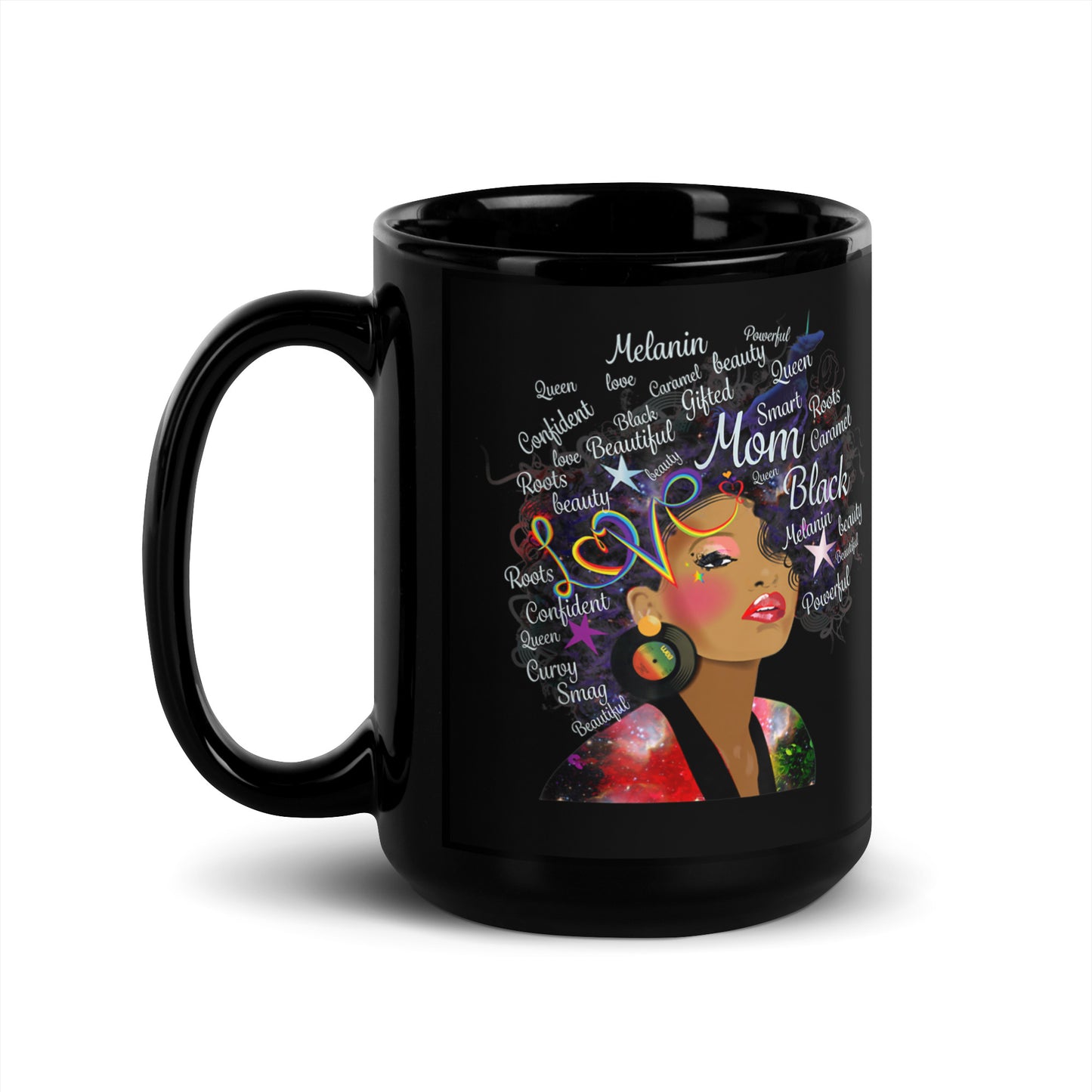 Black Girl Magic Inspirational Glossy Mug