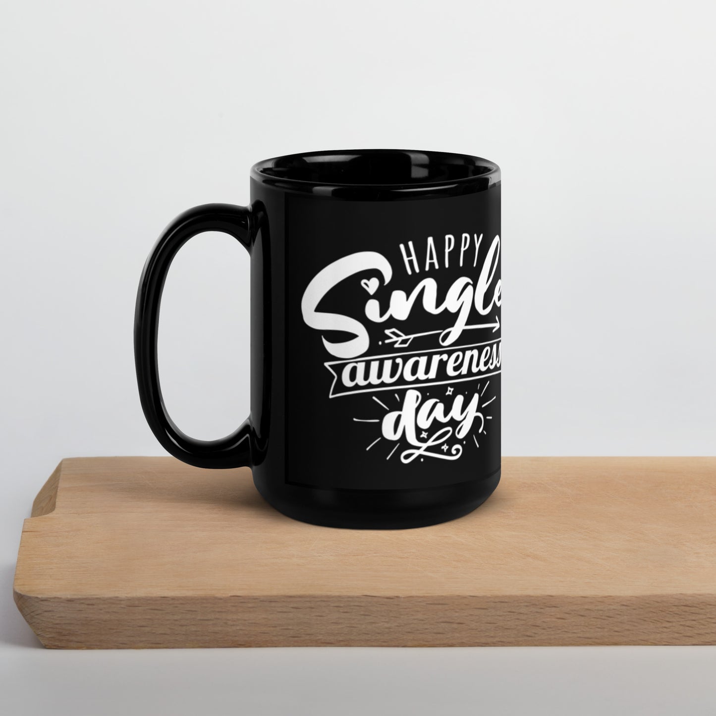 Black Glossy Mug