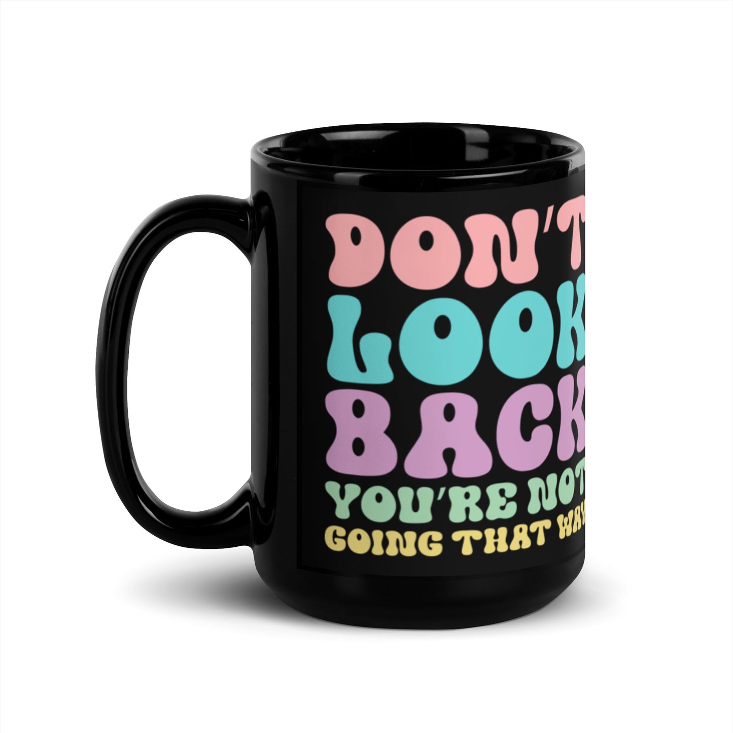 Black Glossy Mug