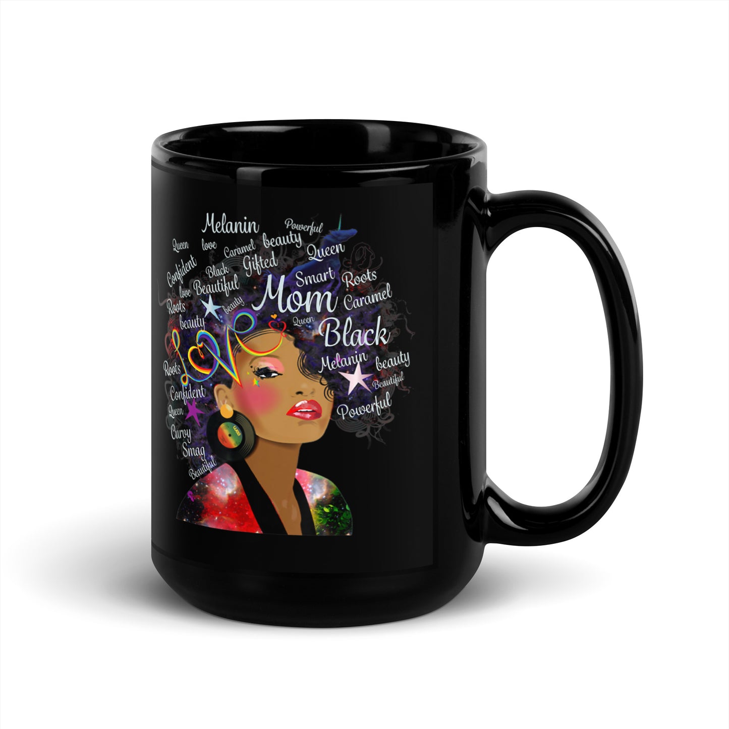 Black Girl Magic Inspirational Glossy Mug