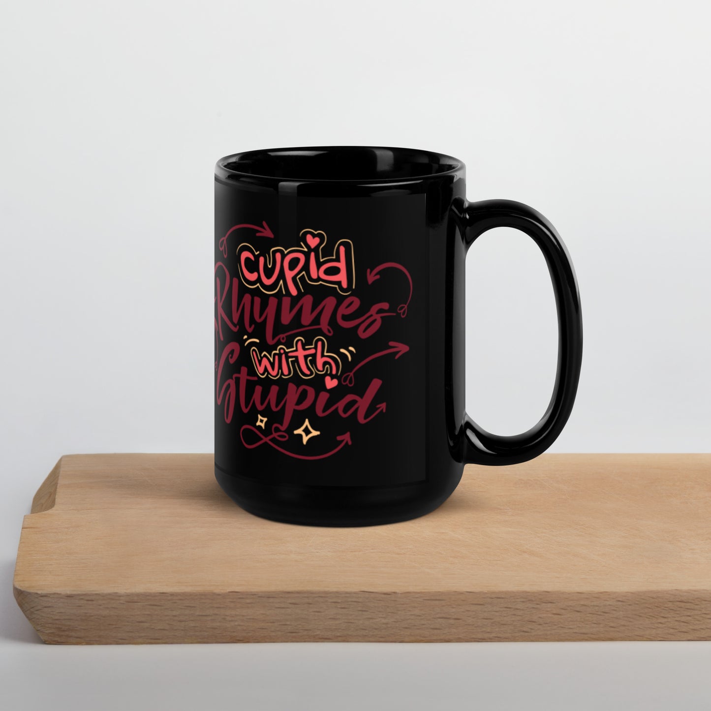 Black Glossy Mug