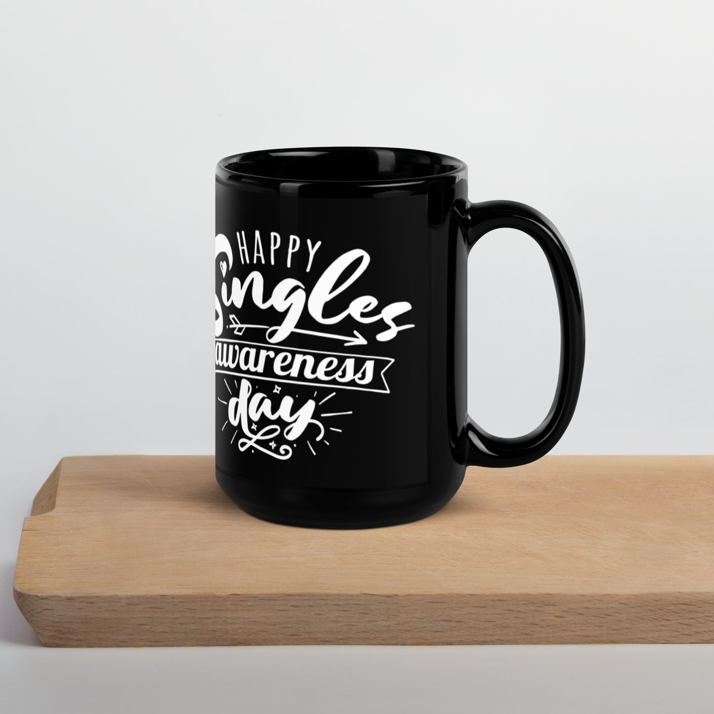 Black Glossy Mug