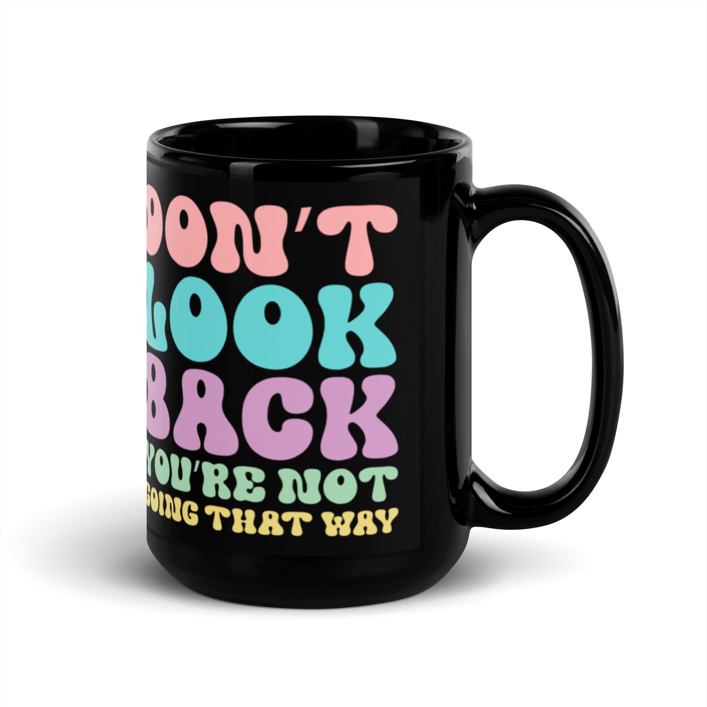 Black Glossy Mug