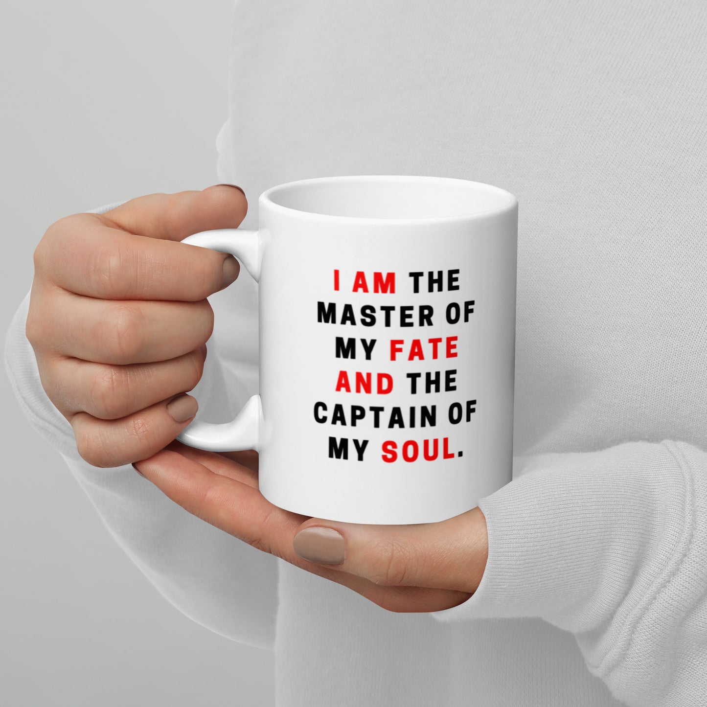 Fate & Soul White glossy mug White Glossy Coffee Mug