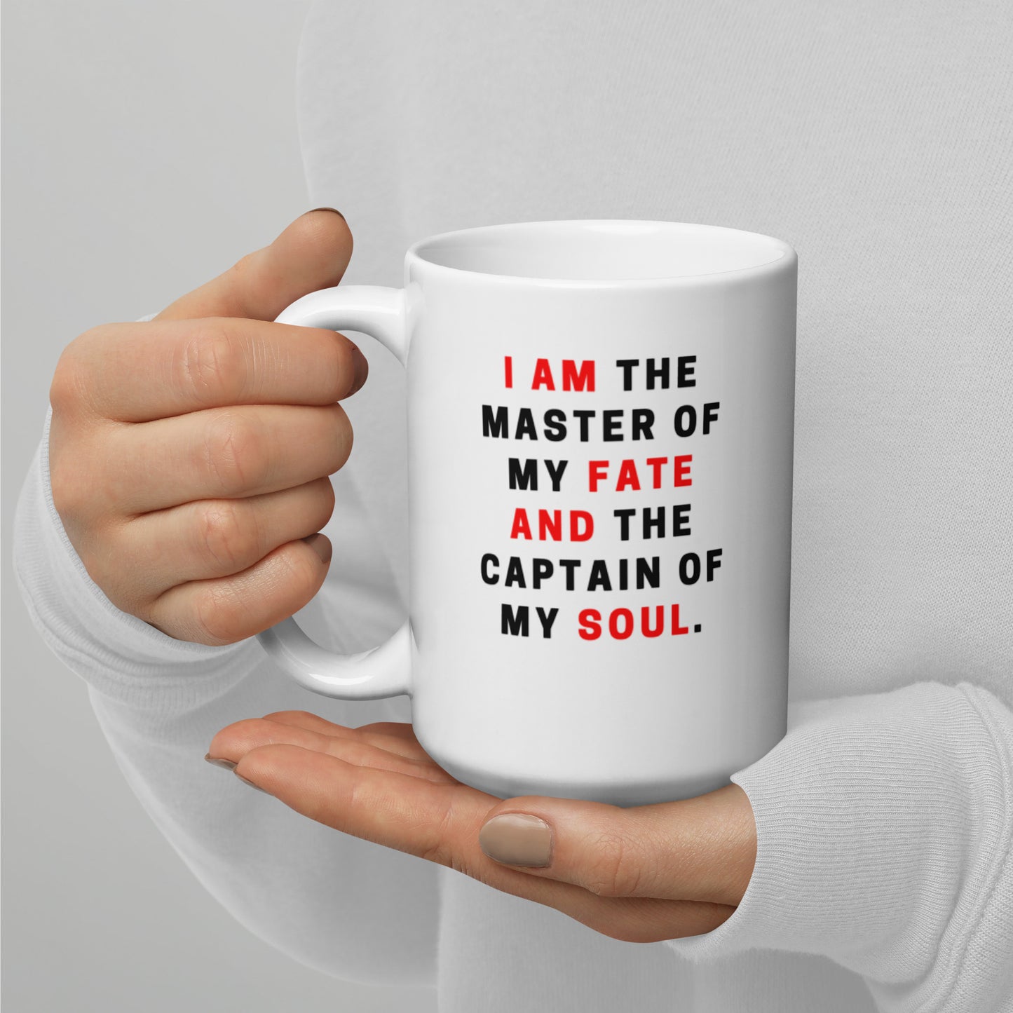 Fate & Soul White glossy mug White Glossy Coffee Mug