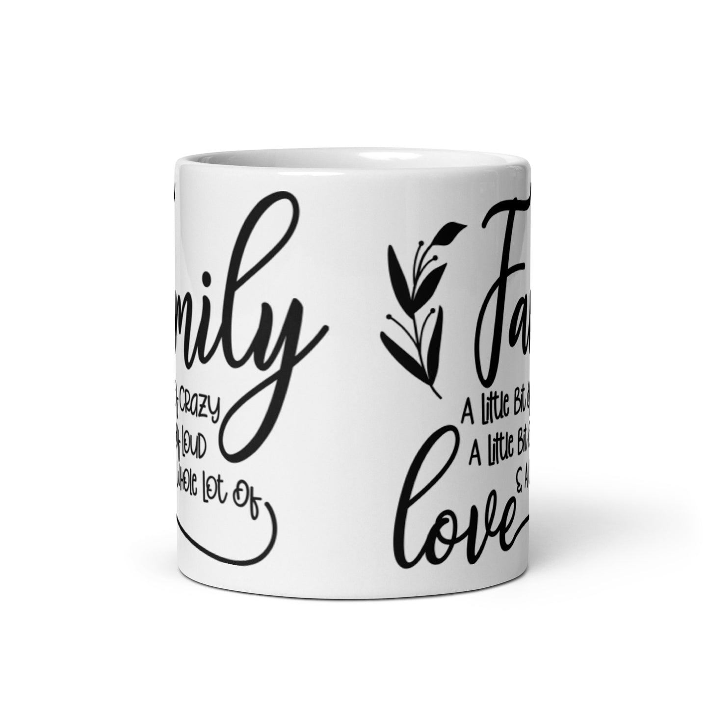 Family A Little Bit Of Crazy Mug