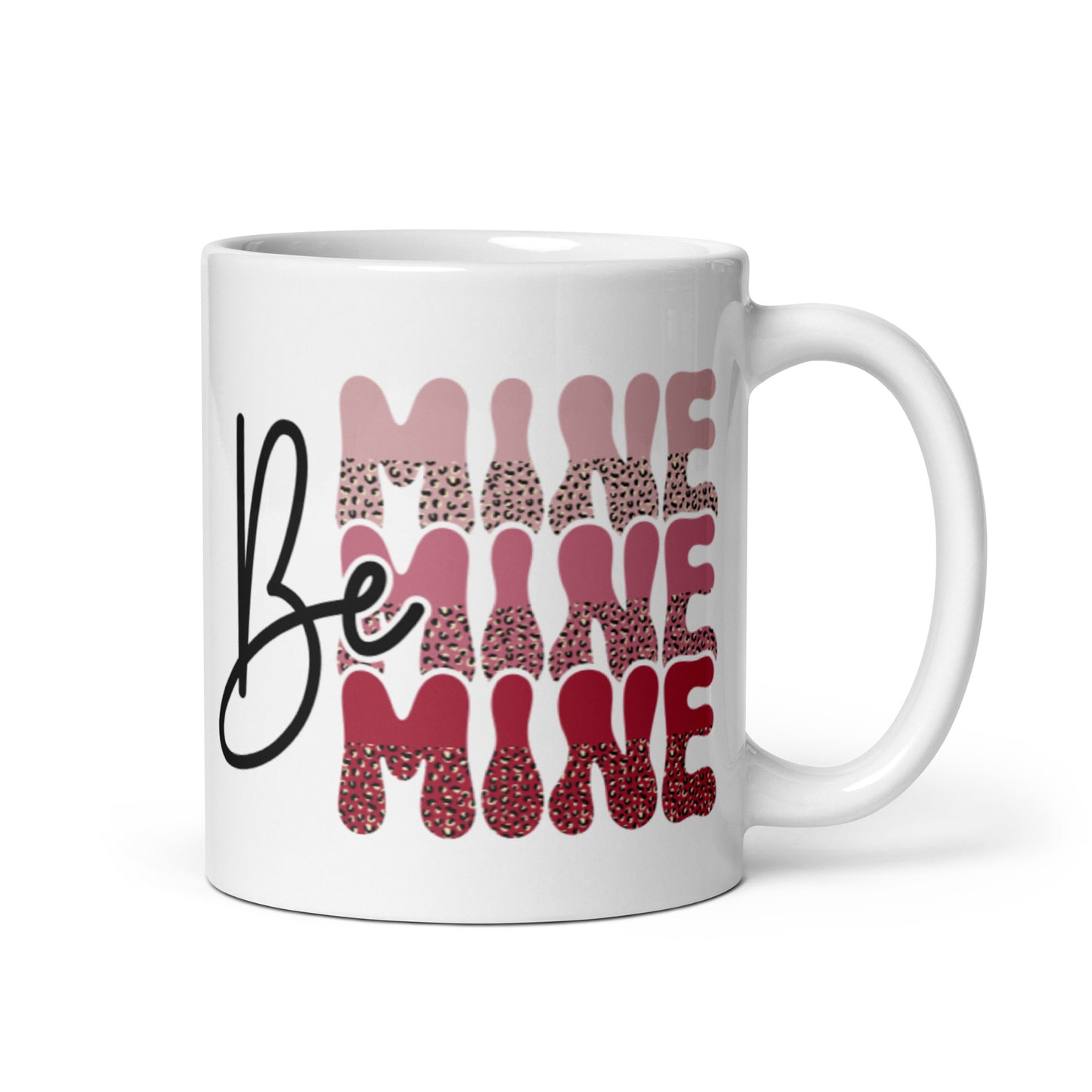 Be Mine White glossy mug