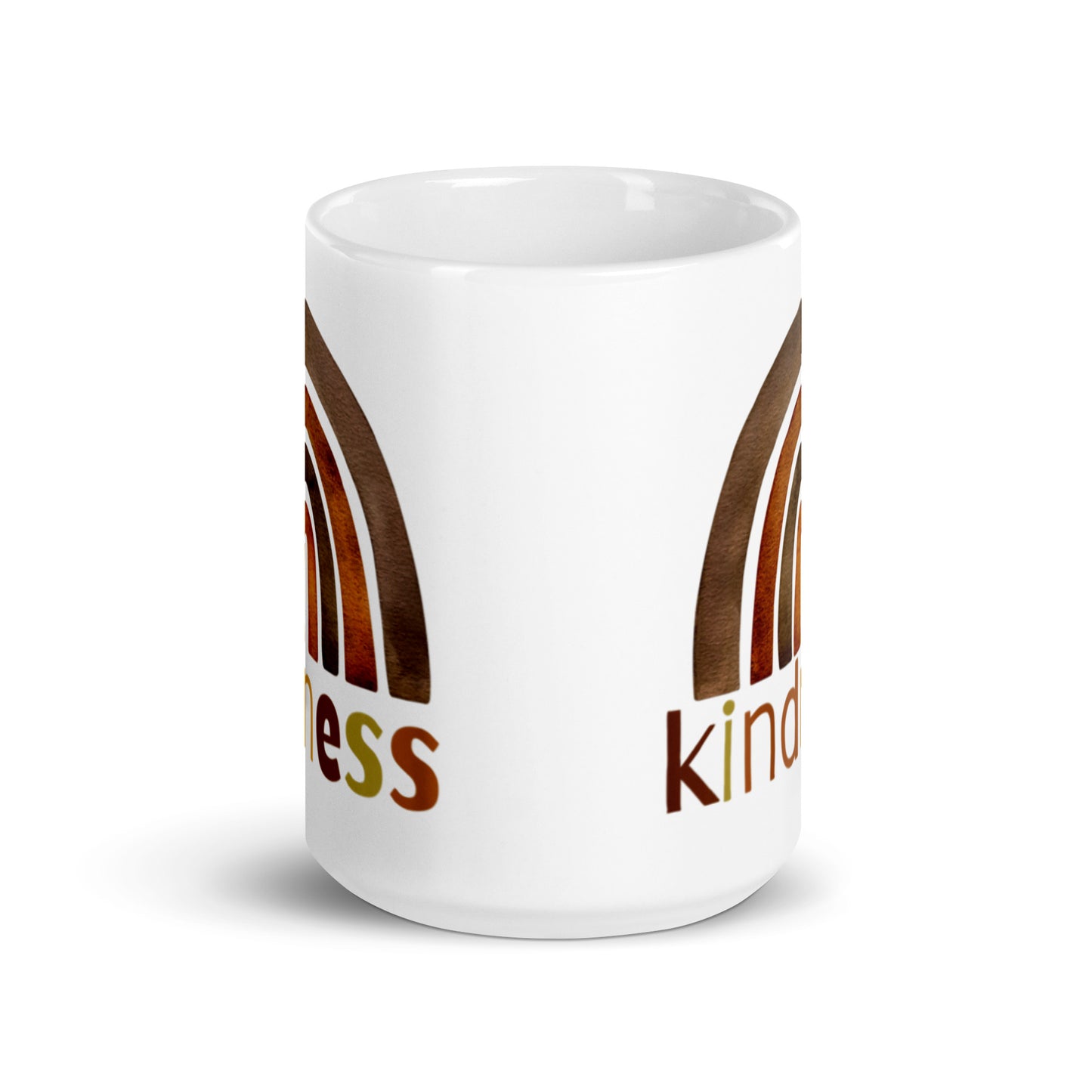 Kindness White glossy mug