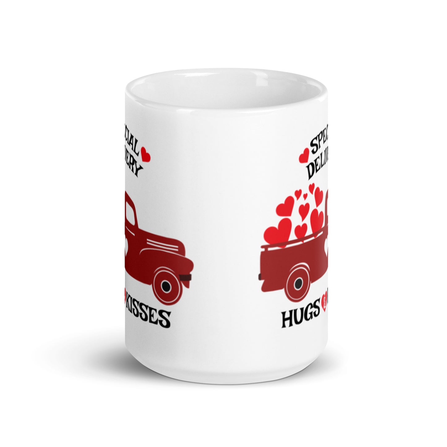 Special Delivery White glossy mug