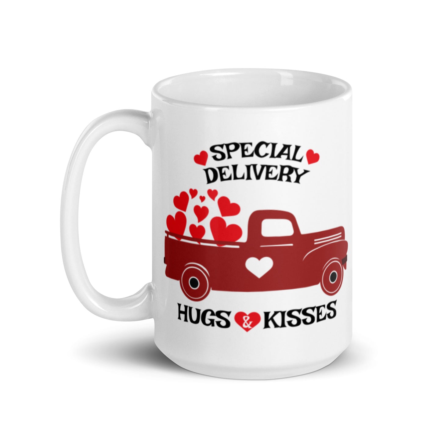 Special Delivery White glossy mug