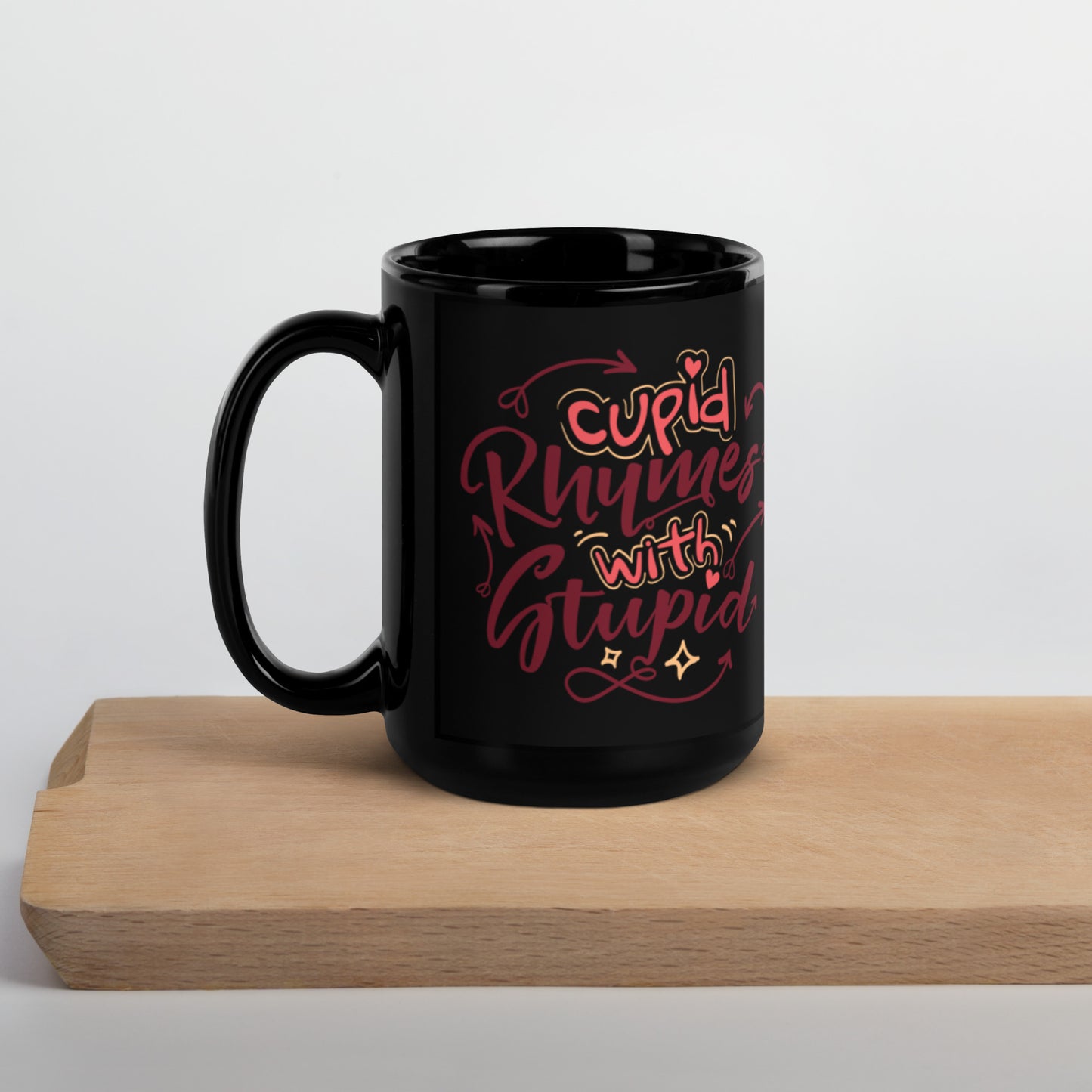Black Glossy Mug