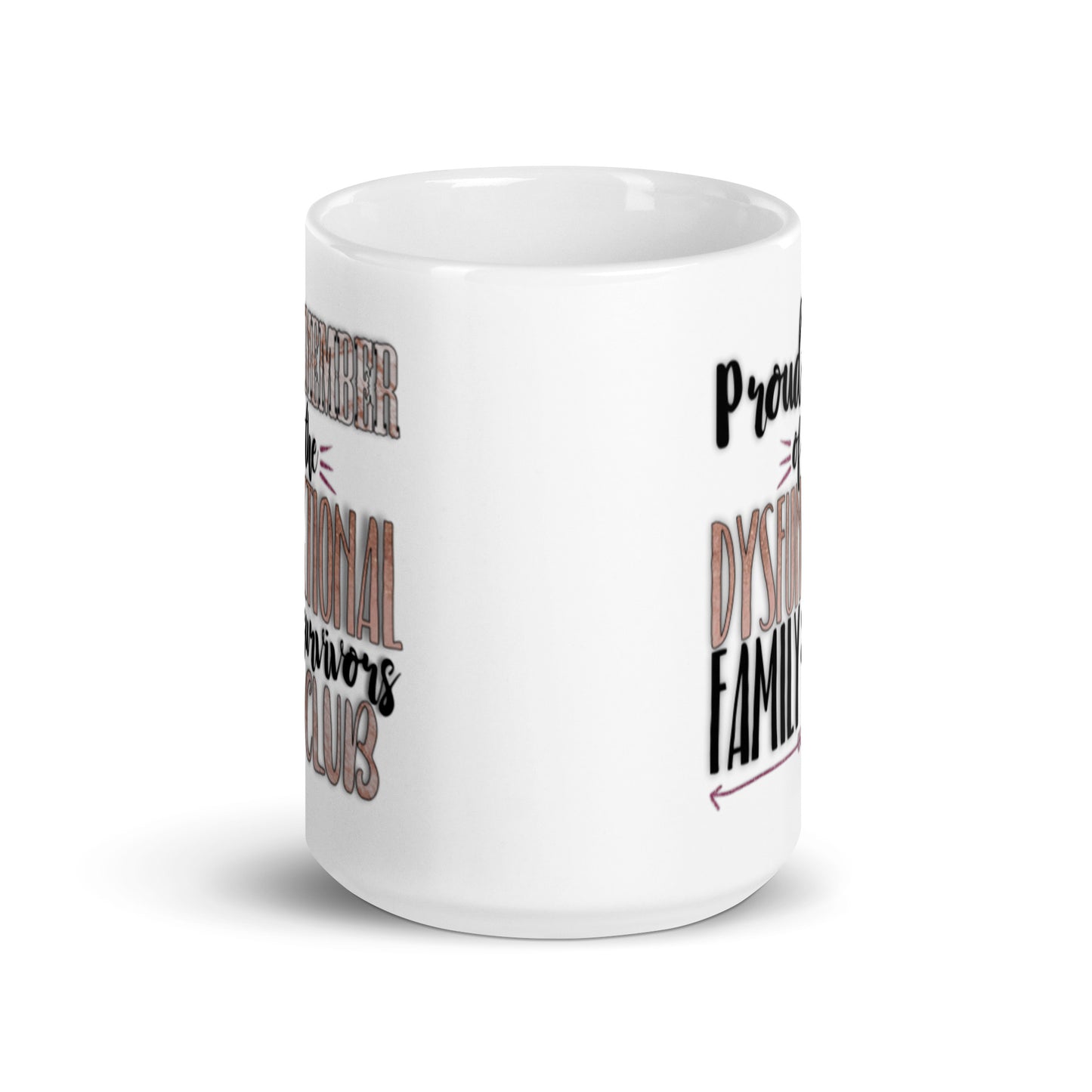 Proud Member White glossy mug