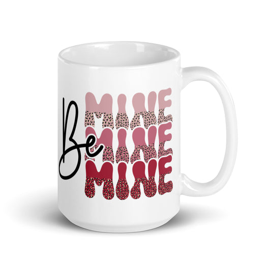 Be Mine White glossy mug